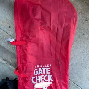 Stroller Gate Check Red Travel Bag